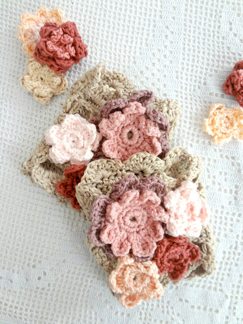 Crochet Flower Warmers