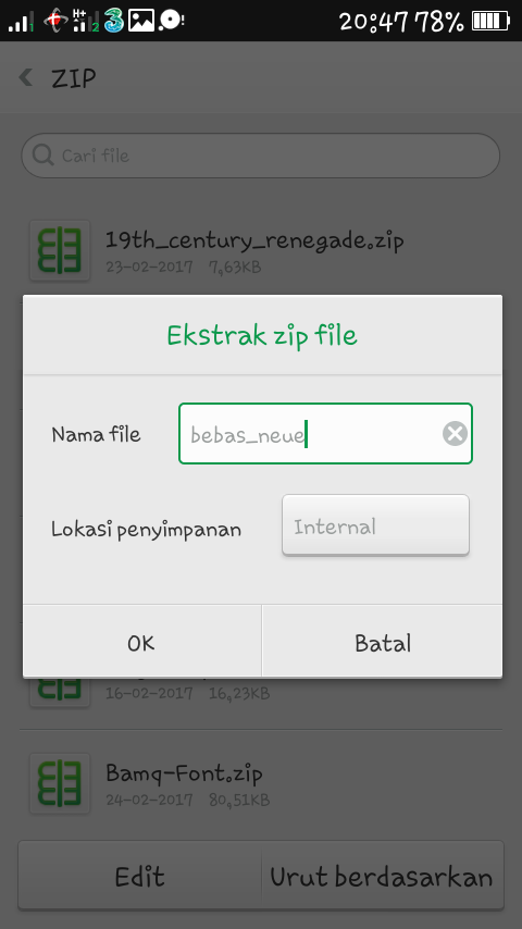 Cara Mengekstrak File Dengan Zarchiver Di Android Ngoding