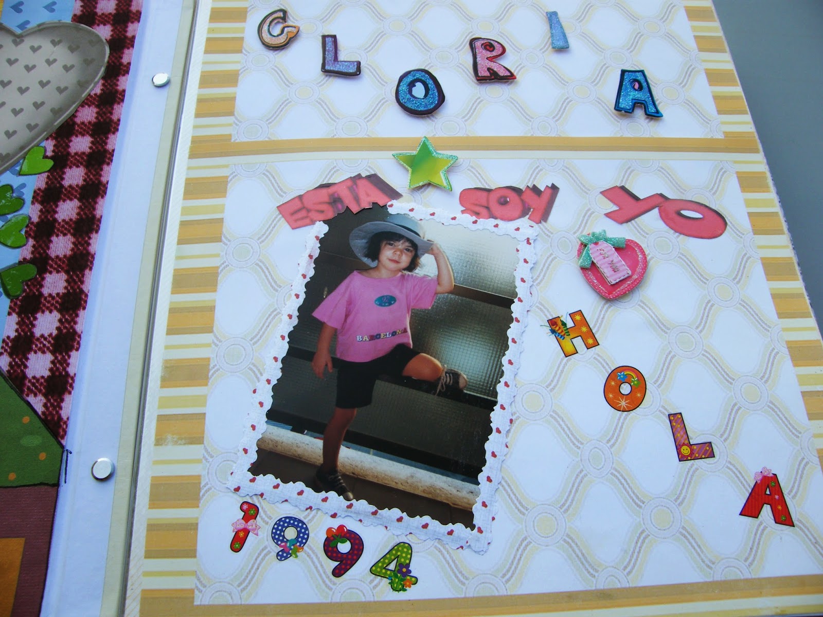 HECHO A MANO POR ISABEL: ALBUM DE FOTOS "RECORTES DE MI VIDA"