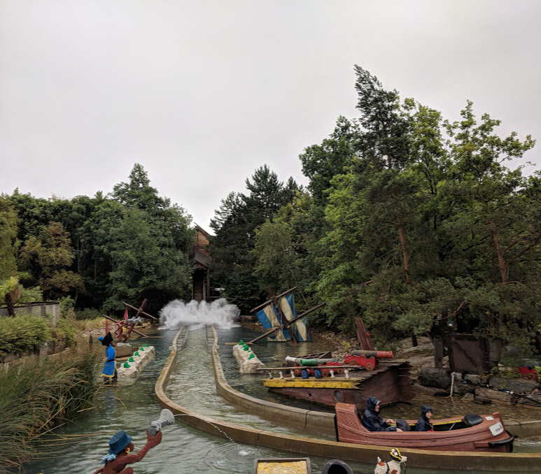 Embracing Water and Rain at LEGOLAND® Windsor Resort  - Pirate Falls