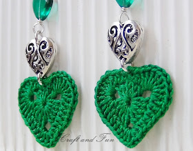 DIY earrings crochet