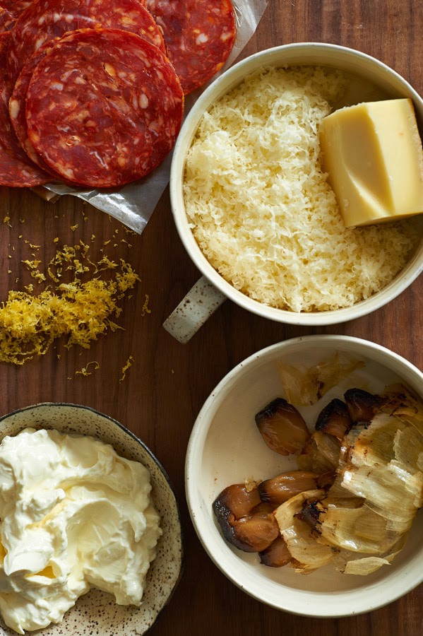 Licking the Plate Winter Stew and Soppressata Cheese Breads at