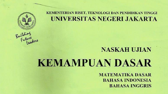 Latihan Soal Penmaba Unj Ujian Berdikari Unj Tahun 2018 2017 Dan 2016 Soal Tes Masuk Unj