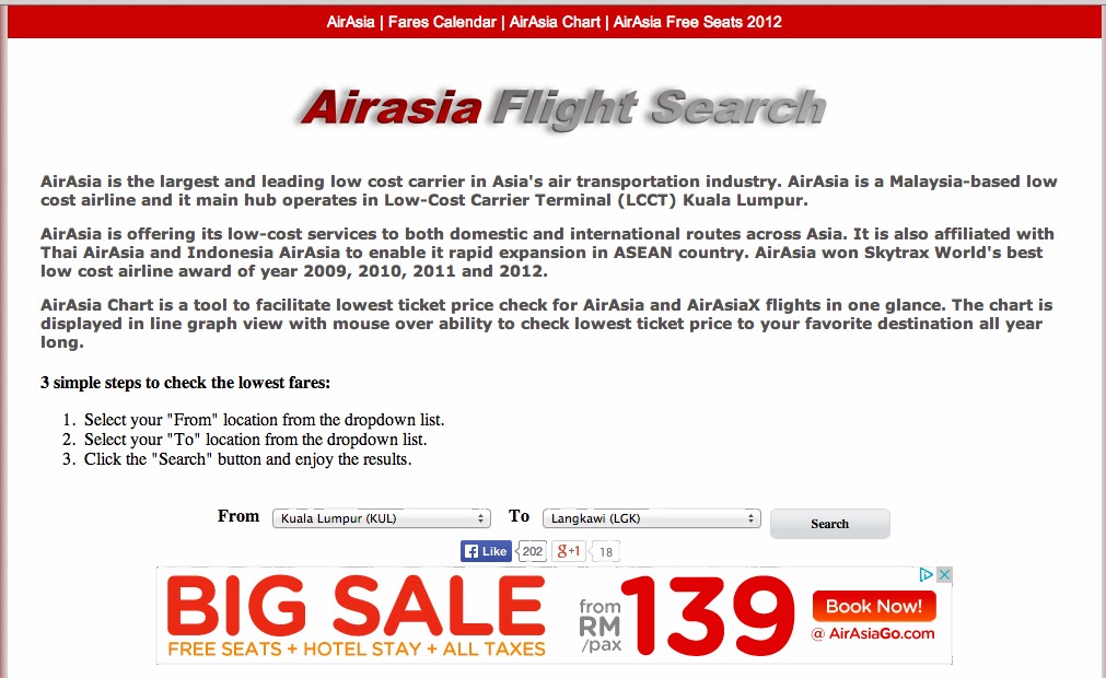 Tips mudah untuk mengetahui bila tiket murah air asia