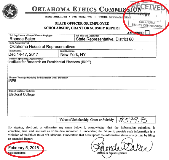 natl popular vote more gop members have gone on trips baker files gop full form