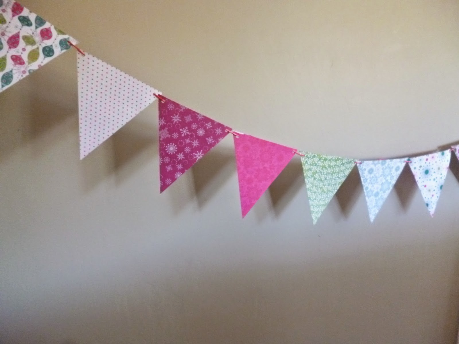 DIY Christmas Bunting in 5 Easy Steps!  Teacher by trade, Mother by