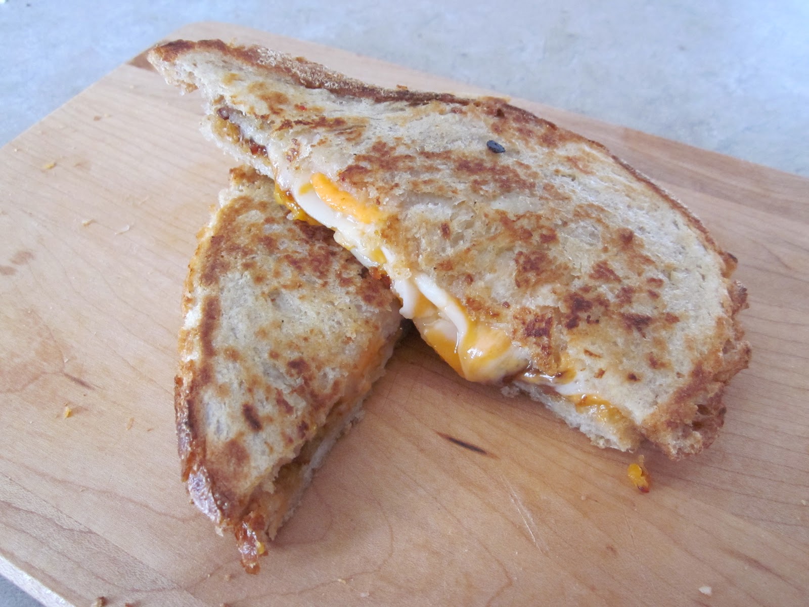 Make, Jane, make! Grilled Cheese When You Don't Have Butter