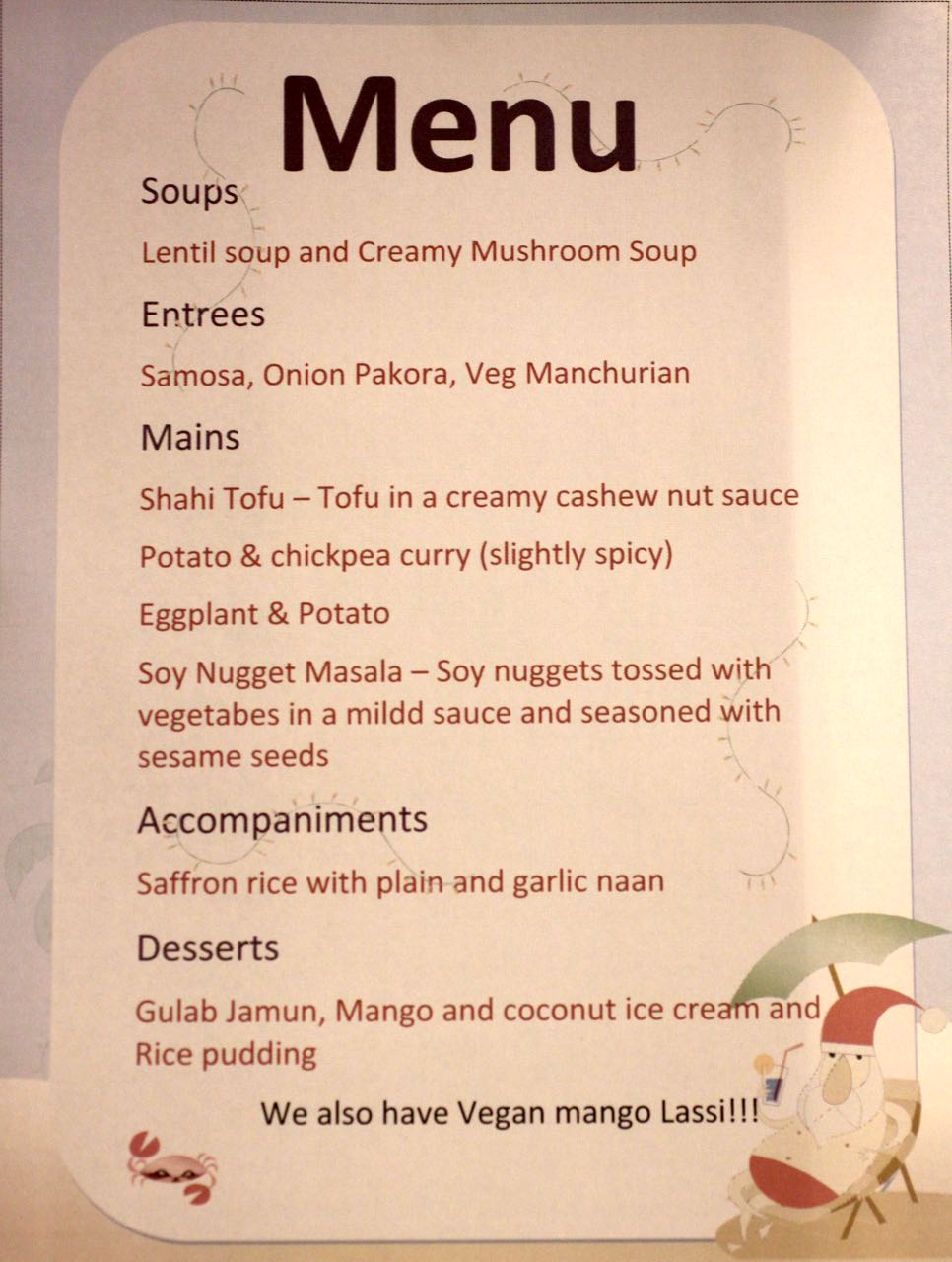 Green Gourmet Giraffe Krishna Indian Restaurant Footscray Vegan Buffet green-gourmet-giraffe-krishna-indian-restaurant-footscray-vegan-buffet