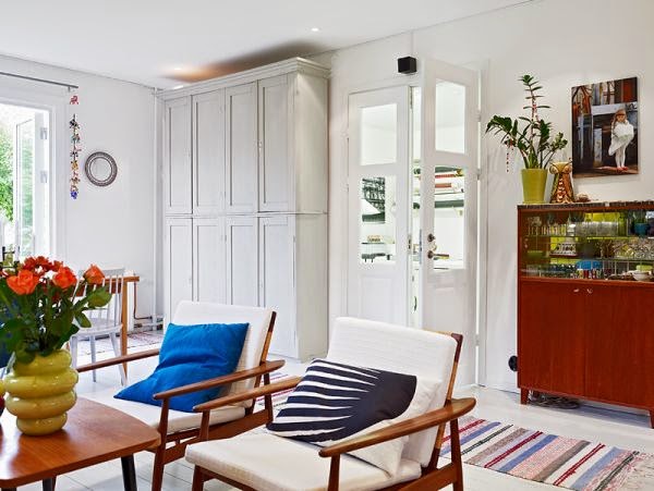 A Nordic chalet in summer