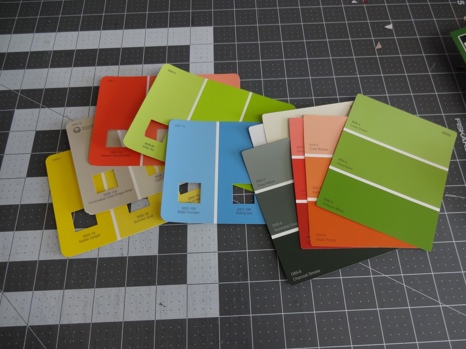 Becca s Crazy Projects Tuesday Tool Tip Paint Chips