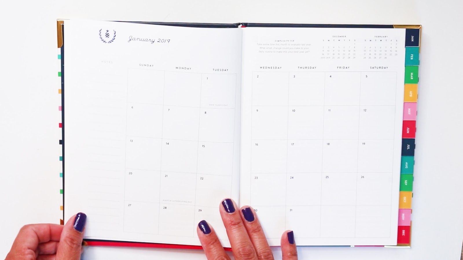 2019 Emily Ley Simplified Planner First Impression and Review