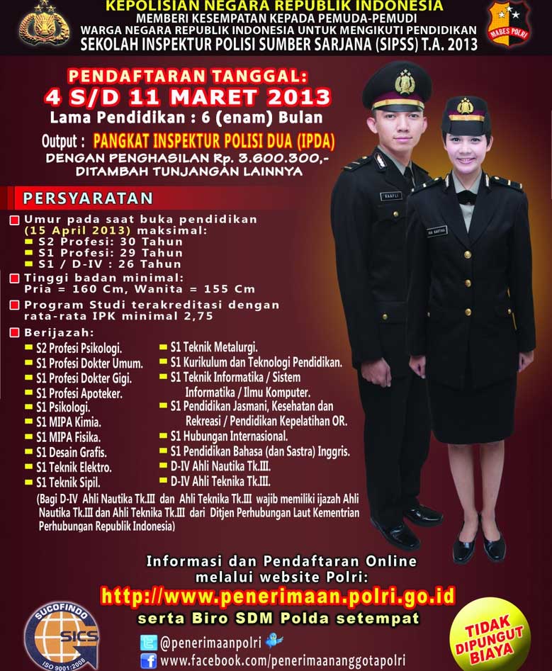 Kepolisian Perwira Karir