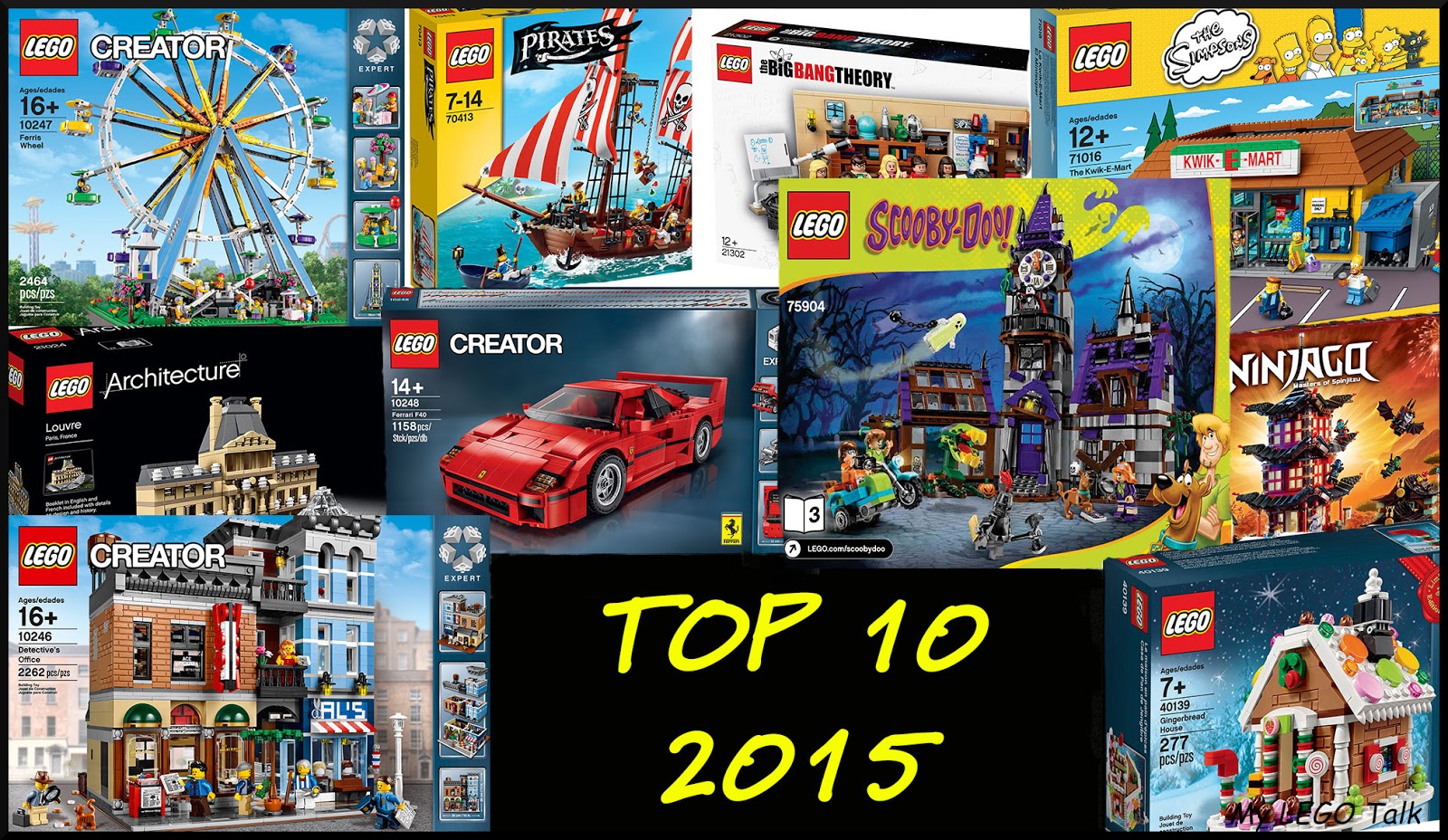 TOP 10 LEGO sets released 2015 - My Lego Talk