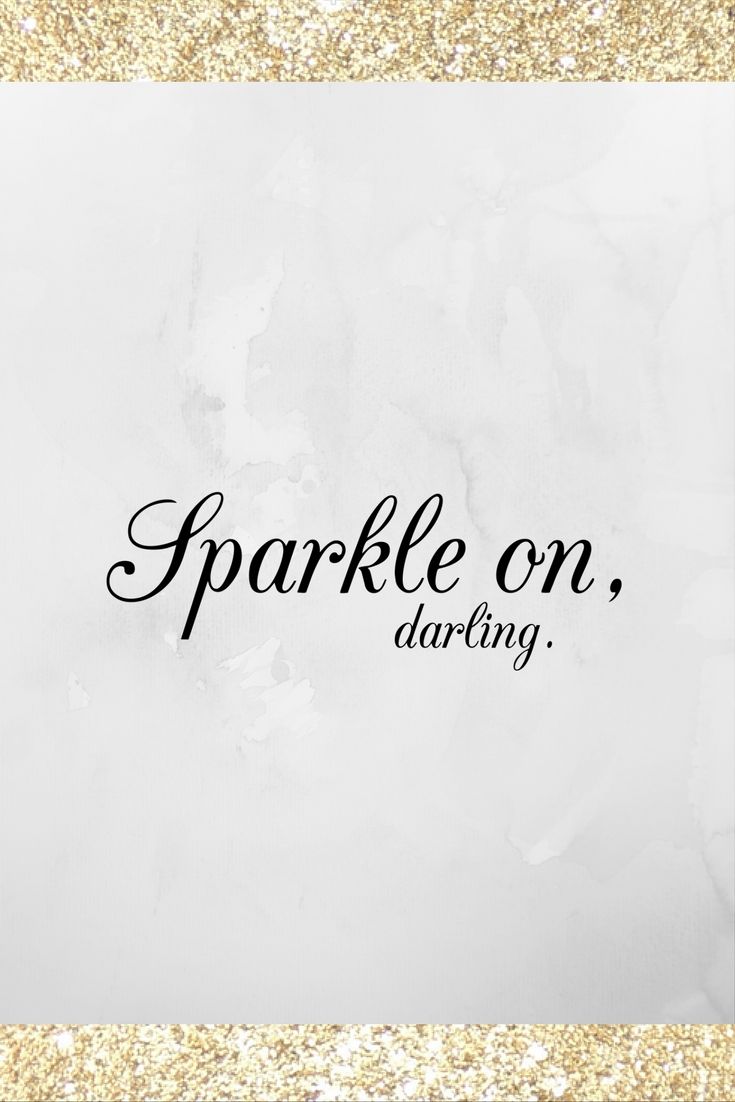 It's All About The Sparkle