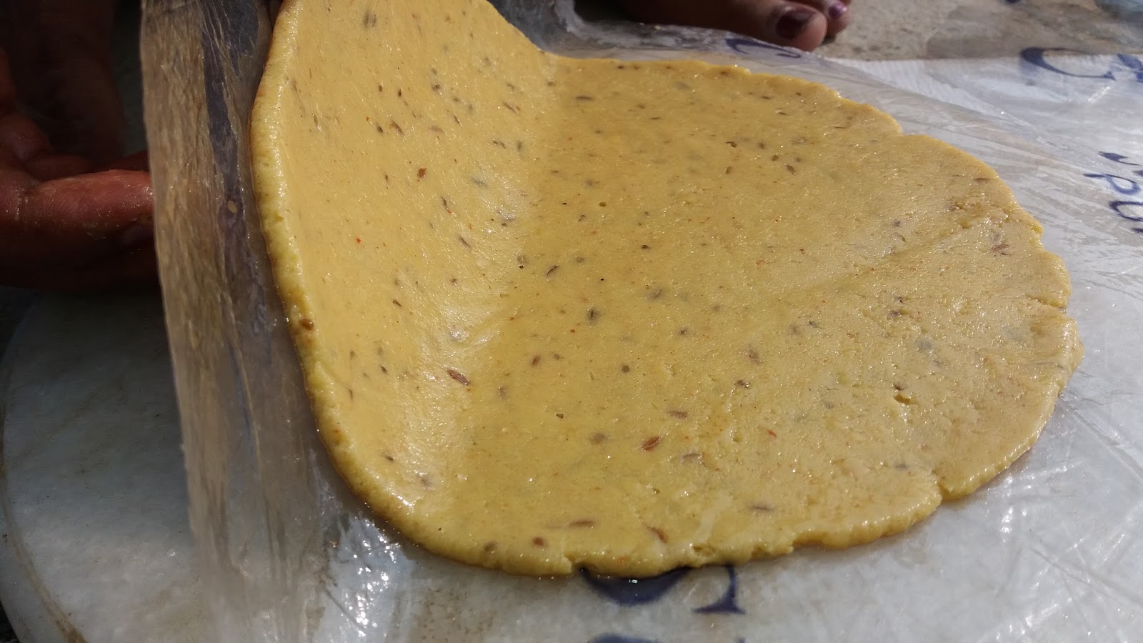 corn flour papad recipe in hindi by aju p Indian Recipes 4 you