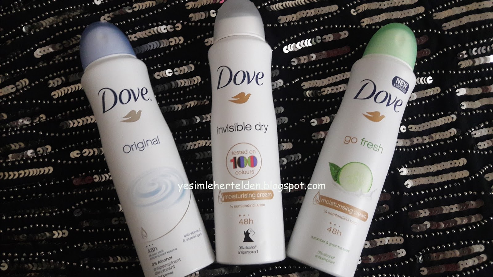 Dove Original / İnvisible Dry / Go Fresh Deodorantlar Yeşimle Her