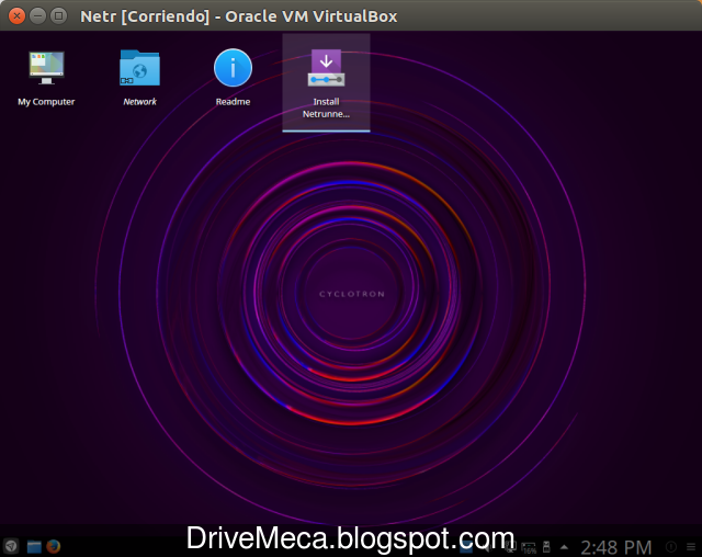 DrivMeca instalando Netrunner Linux paso a paso