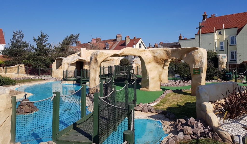 The Ham and Egger Files Crazy Golf in Felixstowe