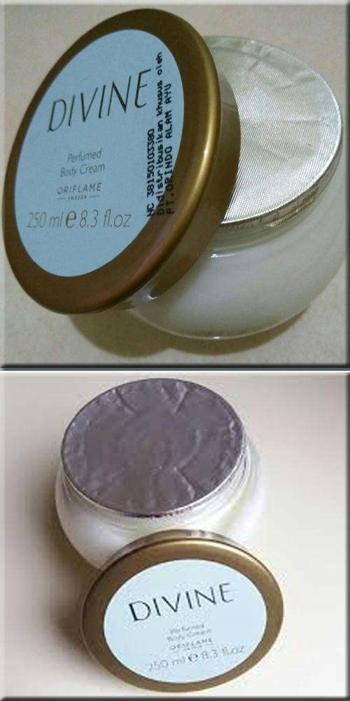 ORIFLAME Divine Perfumed Body Cream Garda Remaja
