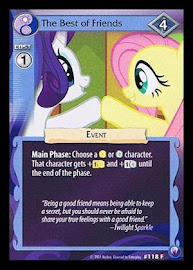 My Little Pony The Best of Friends Canterlot Nights CCG Card