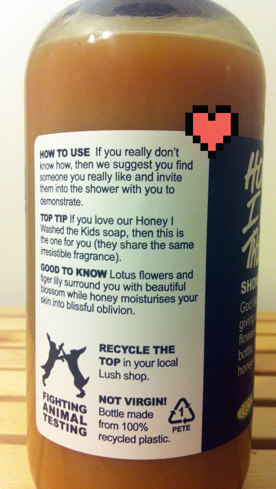 Beauty Cat Castle Review Lush Honey I Washed the Kids Shower Gel