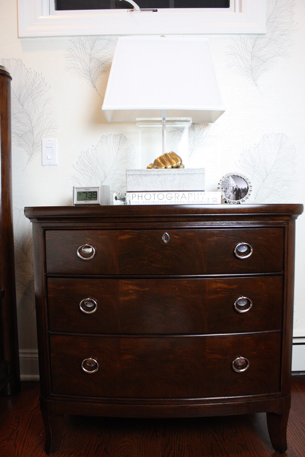 Inspiration in Stages STYLING THE NIGHTSTAND FOR HIM With a