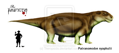 therapsida fosil Patranomodon