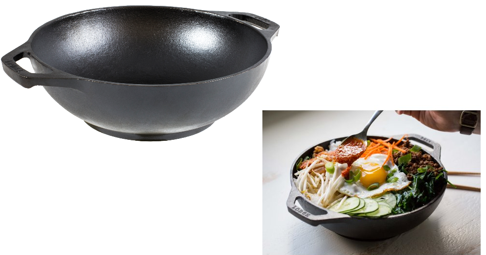 9" Lodge Cast Iron Mini Wok 12.97 (Reg 20, Was 33) + Free Pickup at
