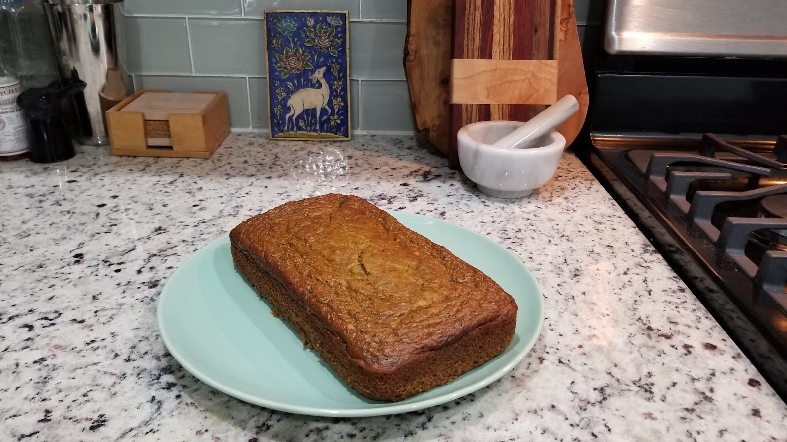 Applesauce Zucchini Bread