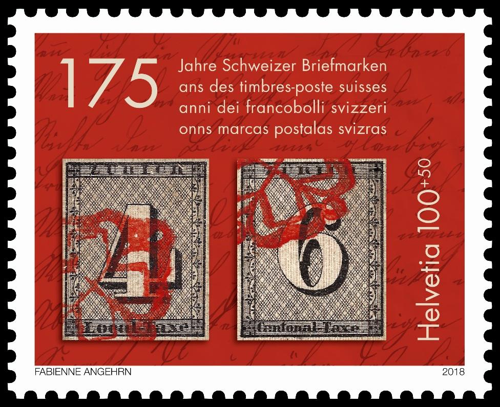 GULFMANN STAMPS WORLD SWITZERLAND 175 Years of Swiss Stamps