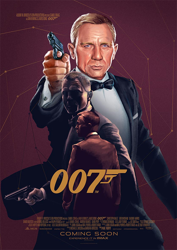 Illustrated 007 The Art of James Bond