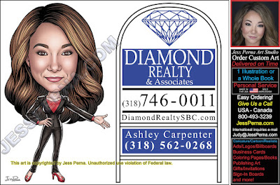 Diamond Realty Real Estate House Sign Ad