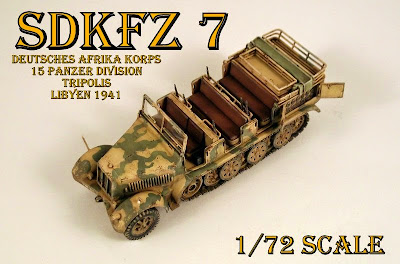 Gulumik Military Models: SdKfz 7 DAK 1/72 Revell - Gallery