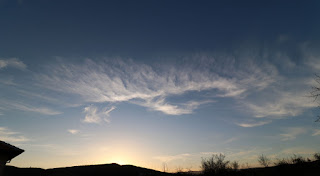 The sun goes, but there isn't much of a show The sun goes, but there isn't much of a show