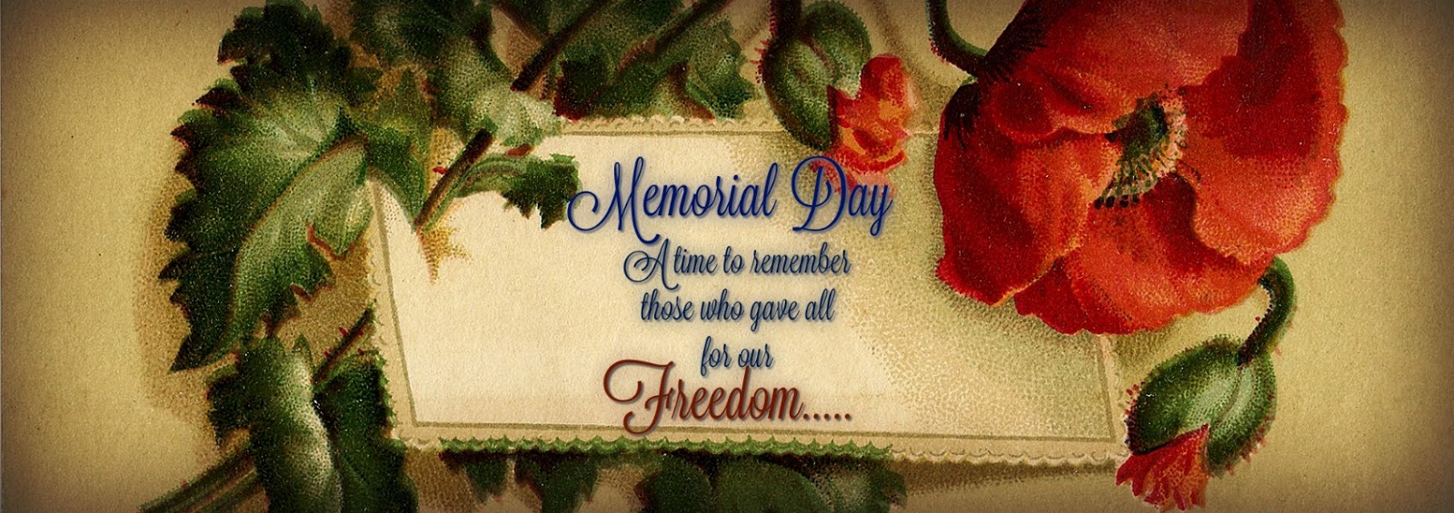 Glenda S World Memorial Day Facebook Covers