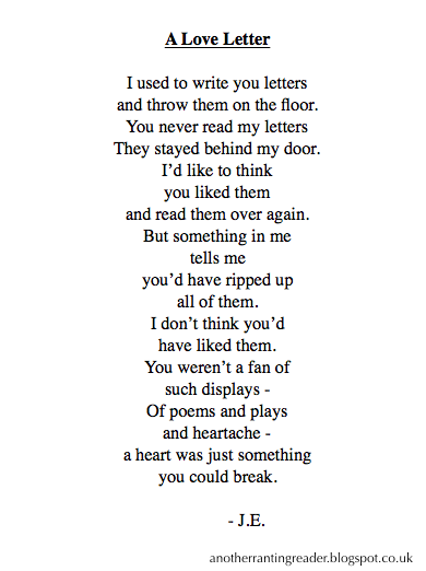 Consider the Hands that Write This Letter