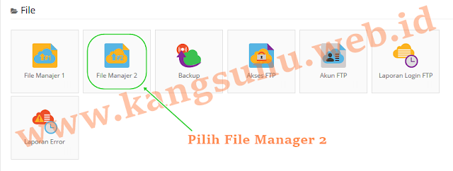 File Manajer di IDHostinger