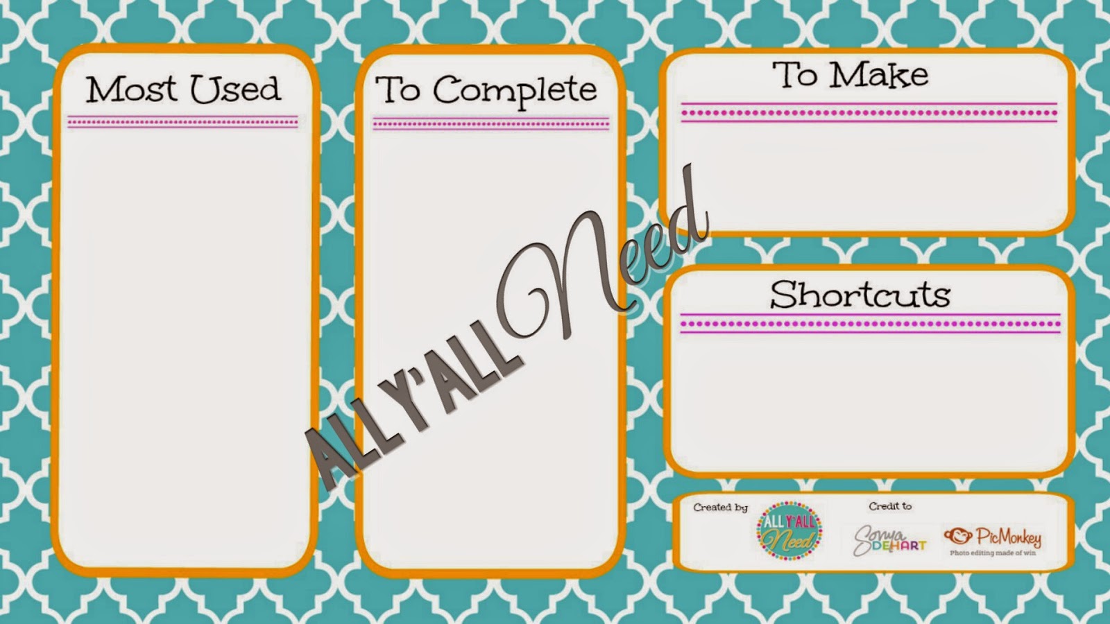Organizing Desktop Icons And A Freebie All Y All Need