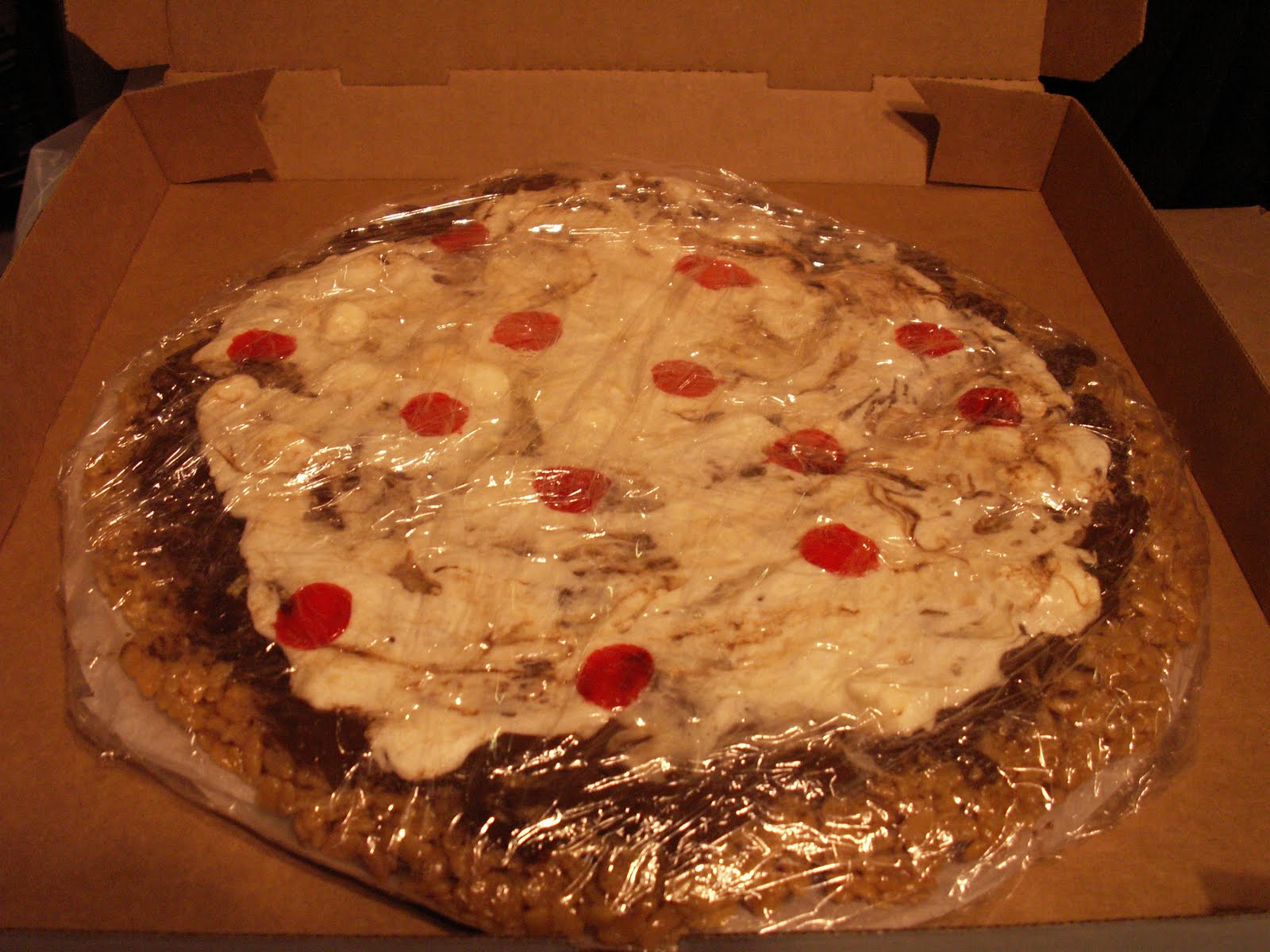 Granny in a Nutshell GRANNY'S KITCHEN Missionary Pizza (Rice Krispy