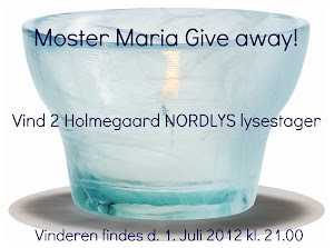 Give away hos Moster Maria