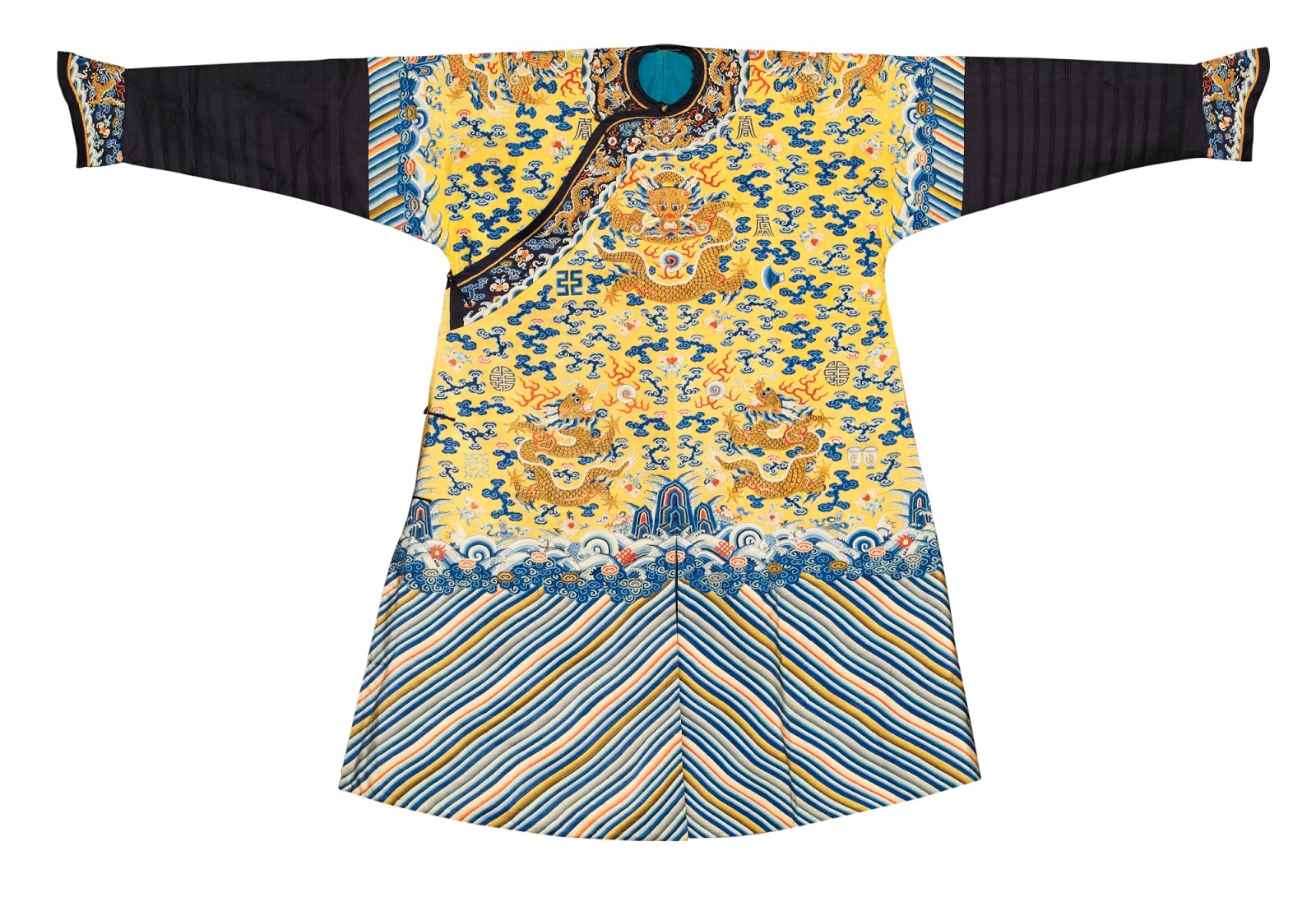 Folkcostume Embroidery Dragon Robes Of The Qing Dynasty