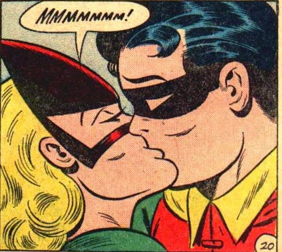 Comics Make No Sense: In Which Batman and Robin Both Kiss... But Not Each  Other.