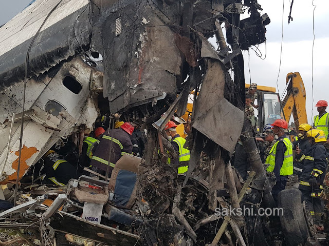  Photos: At least 38 dead after Bangladeshi plane with 67 passengers crashes and bursts into flames at airport in Nepa