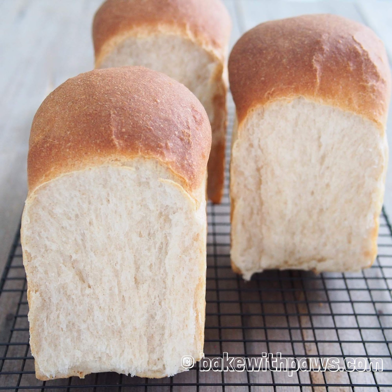 Soft Sourdough Bread with Yudane Method BAKE WITH PAWS