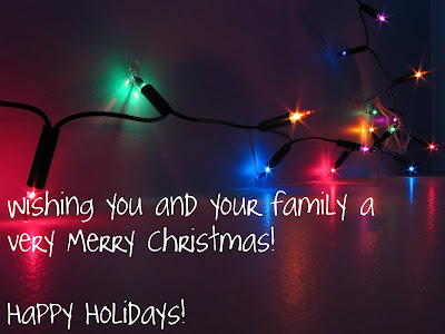 A Life Bound By Books: Wishing you a VERY Merry Christmas &amp; Happy Holidays!