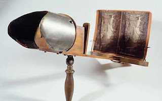 Estereoscopio de finales del siglo XIX