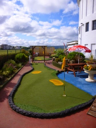 Mini Championship Golf at Pirate Pete's Family Entertainment Centre in Ayr