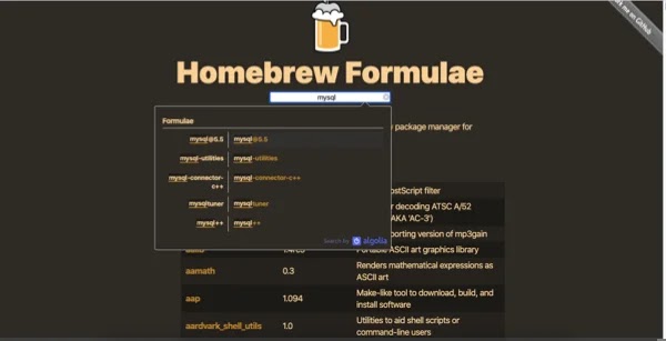 Homebrew for MAC: The complete guide 4 homebrew packages
