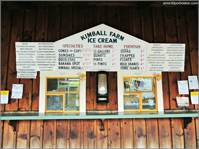 Granjas de Helados en Massachusetts: Kimball Farm