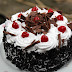 Mini Black Forest Cake on a Pan